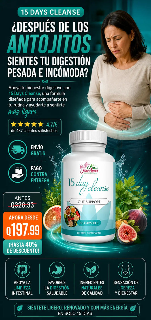 15 Days Cleanse Limpieza Intestinal