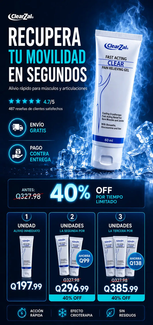 Gel Pain Relief Clear Zal Fas