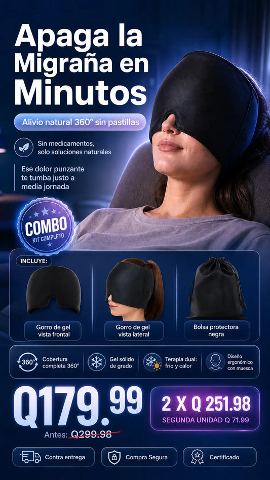 Capucha Fresca Para El Dolor De Cabeza