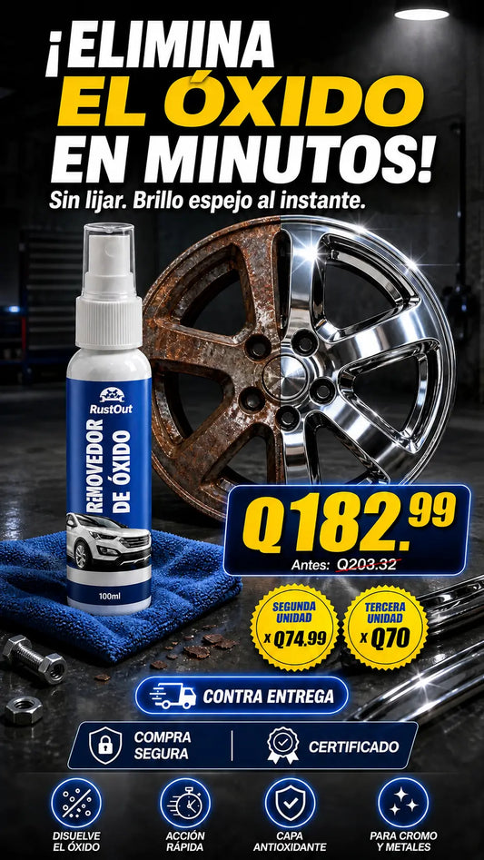 Spray Eliminador Instantaneo De Oxido