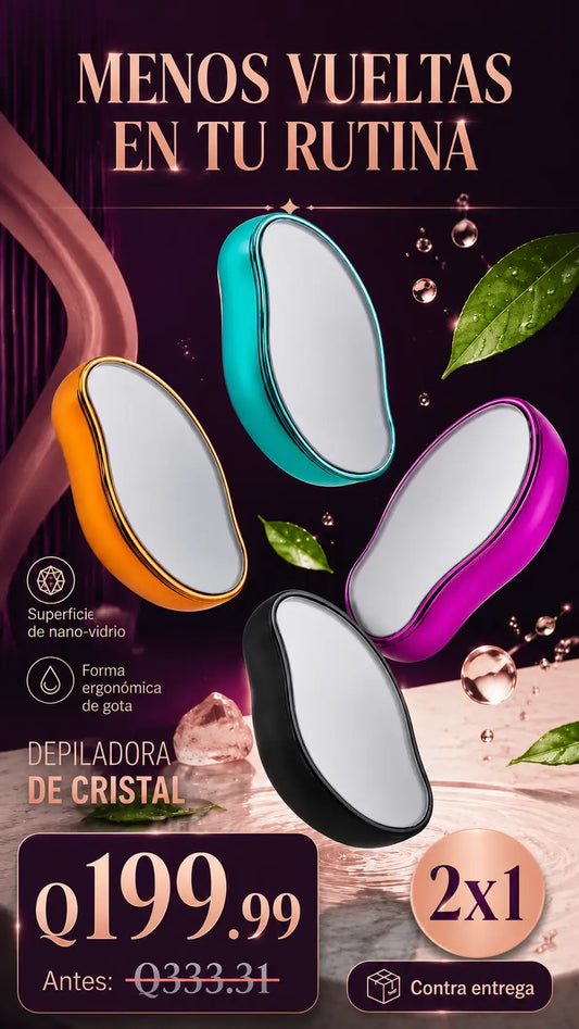 Depiladora De Cristal