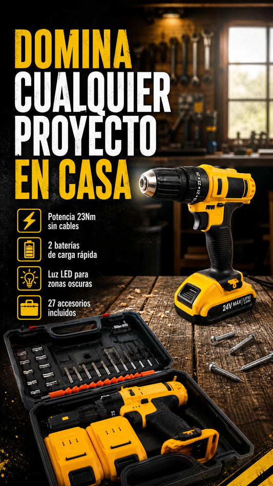 Taladro Multifuncional 10 En 1