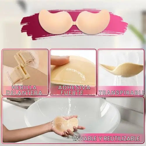 2x1 Brasier Easy Wear Lift - Escote Secreto