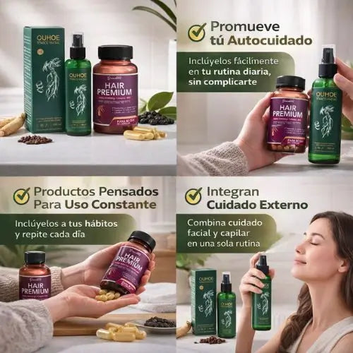 Combo Irresistible – Rutina Capilar Raíz Fuerte