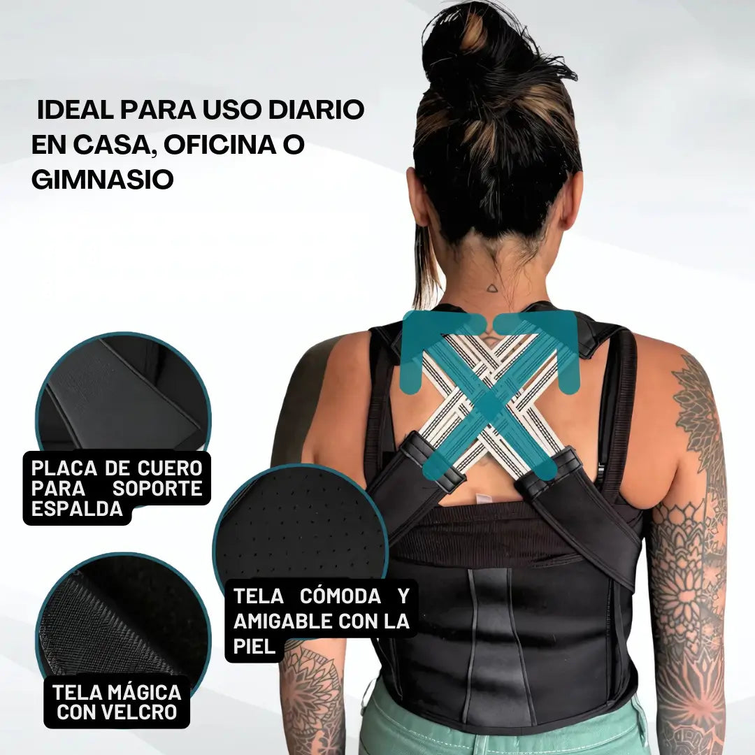 Cuida tu Postura - Ajuste Ideal por TALLAS